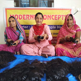 1 paquete de cabello liso de 14 pulgadas