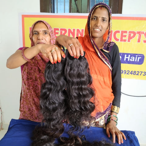 1 paquete de cabello ondulado de 16 pulgadas