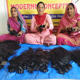 1 paquete de cabello liso de 14 pulgadas