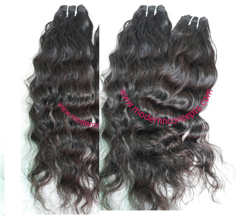 12" 14" 16" inches Wavy hair 3 bundles deal