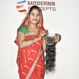 HD Swiss 20" inch 4*4 Closure 1 piece