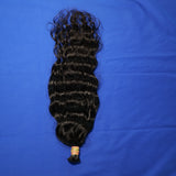 10" inch Bulk Curly hair 1 piece
