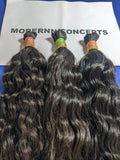 16" inch Bulk Wavy hair 1 piece