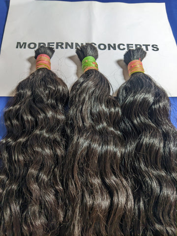 32" inch Bulk Wavy hair 1 piece