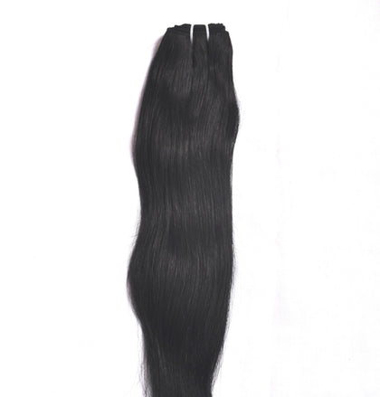 Dye Black 10" inch Straight hair 1 bundle